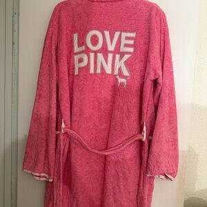 Pink LOVE PINK Bathrobe